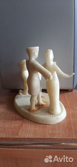 Статуэтка редкая старинная фосфор,светится