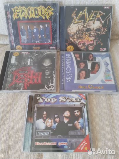 Компакт диски с Музыкой Хэйви металл