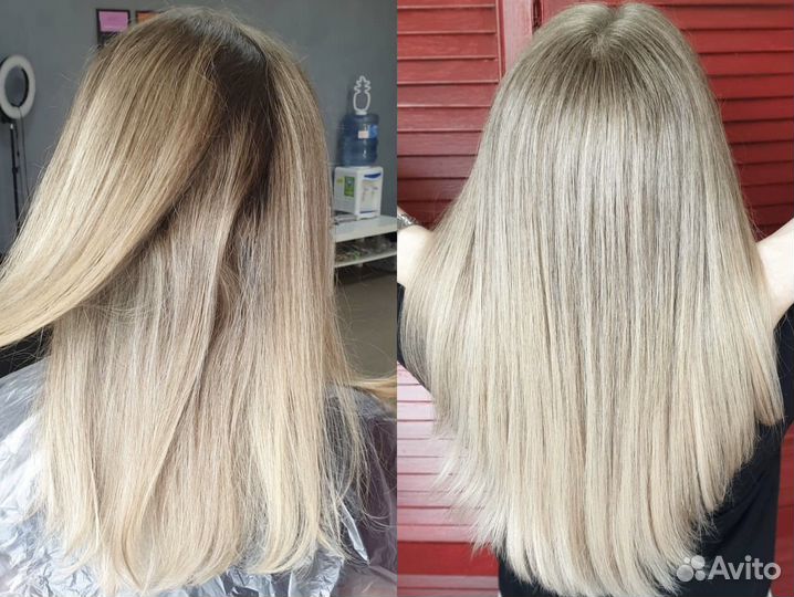 Сложное окрашивание волос air тач колорист