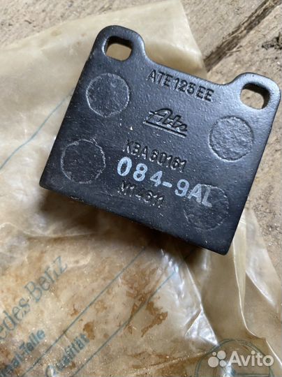 Колодки задние mercedes w126