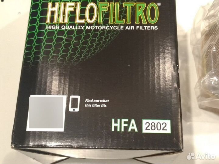 Воздушный фильтр hiflo HFA2802 Z800 ZR800 2013-16