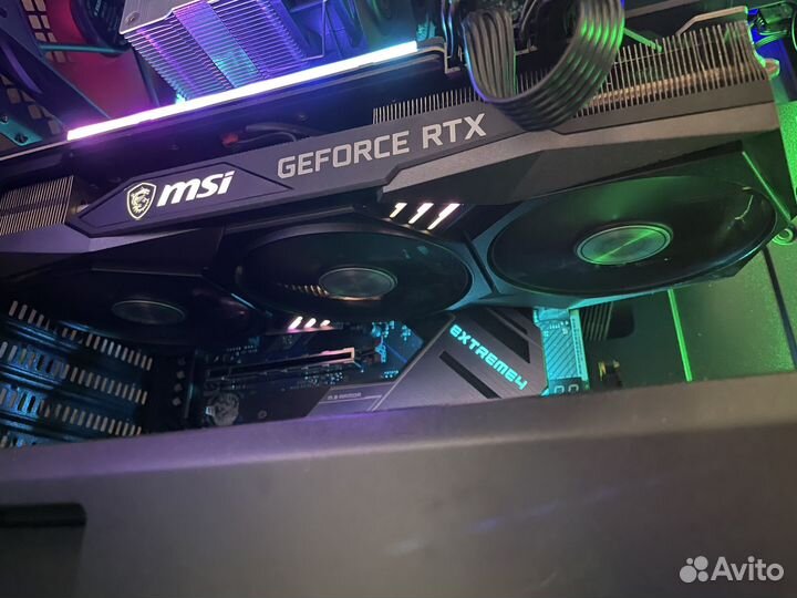 Видеокарта rtx 3060ti MSI Gaming X trio