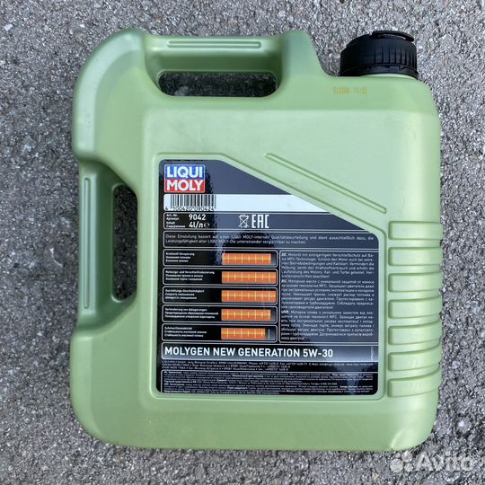 Масло Liqui Moly 5W-30 Molygen New Generation 4 л