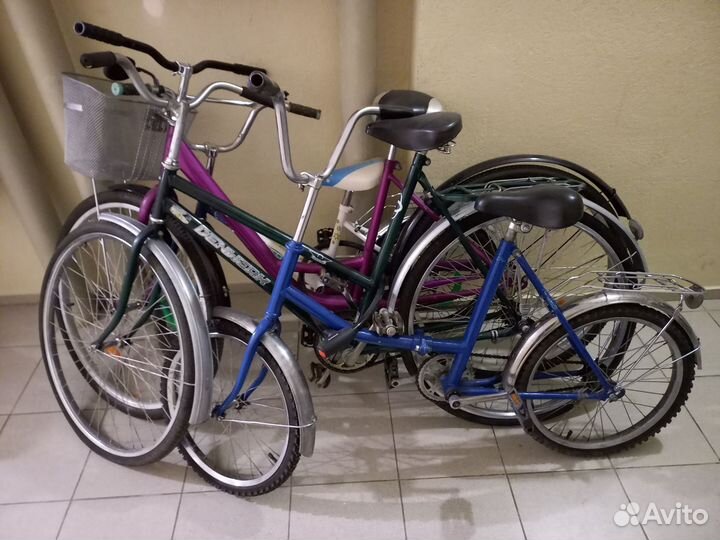 Велосипеды складные с колёсами 20 и24 дюйма