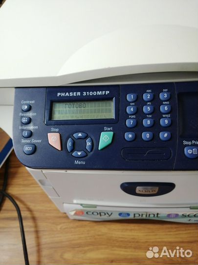 Принтер лазерный мфу xerox phaser 3100