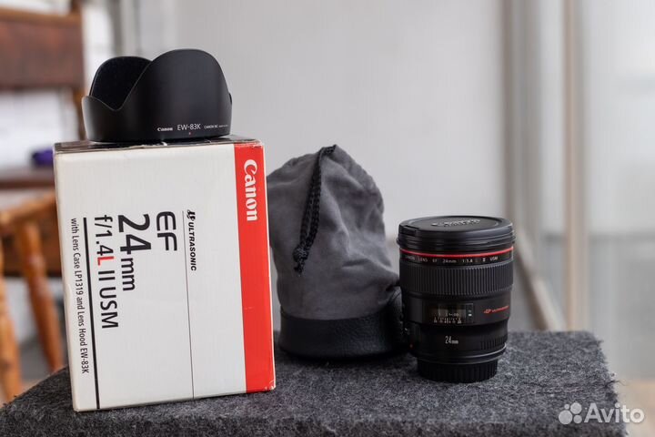Объектив Canon EF 24mm f/1.4L II USM