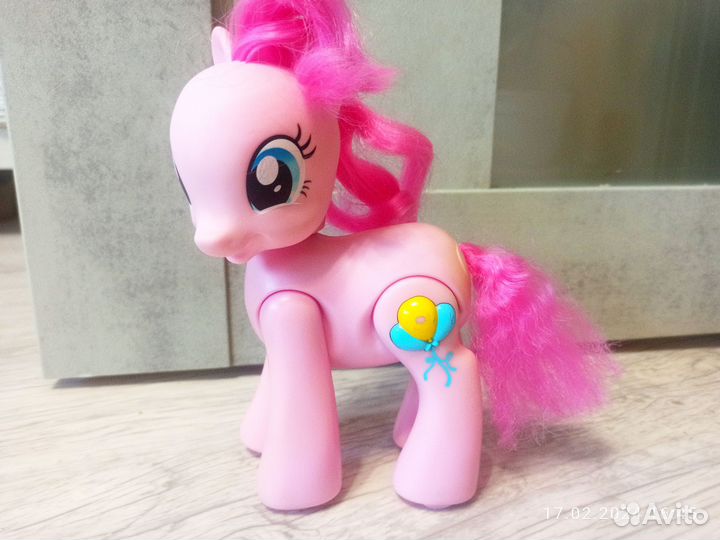 My little pony Пинки пай шарнирная с голосом