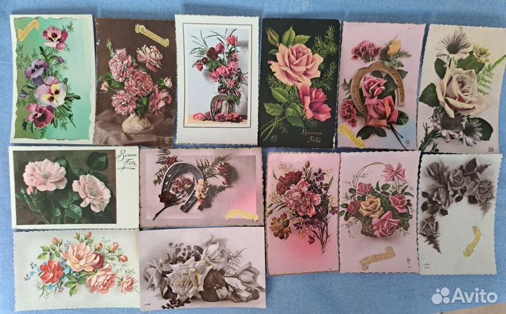 Антикварные открытки