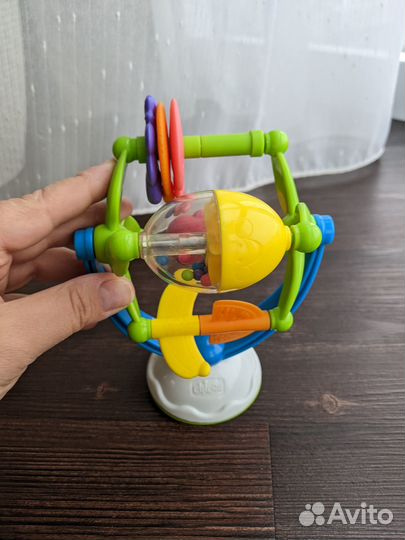 Игрушка-погремушка Chicco на столик для кормления