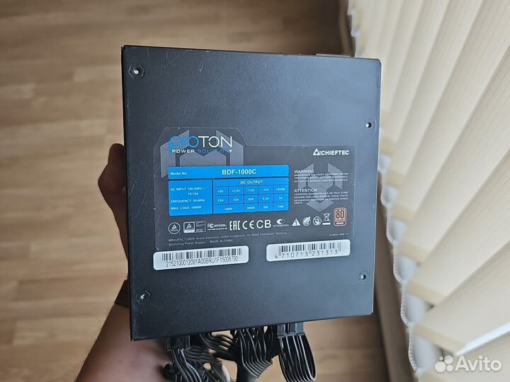 Блок питания Chieftec Proton 1000W