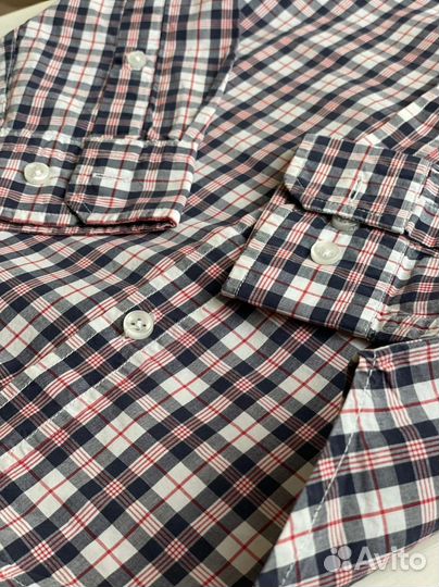 Рубашка 5 6 лет 110 116 дорогой бренд gant