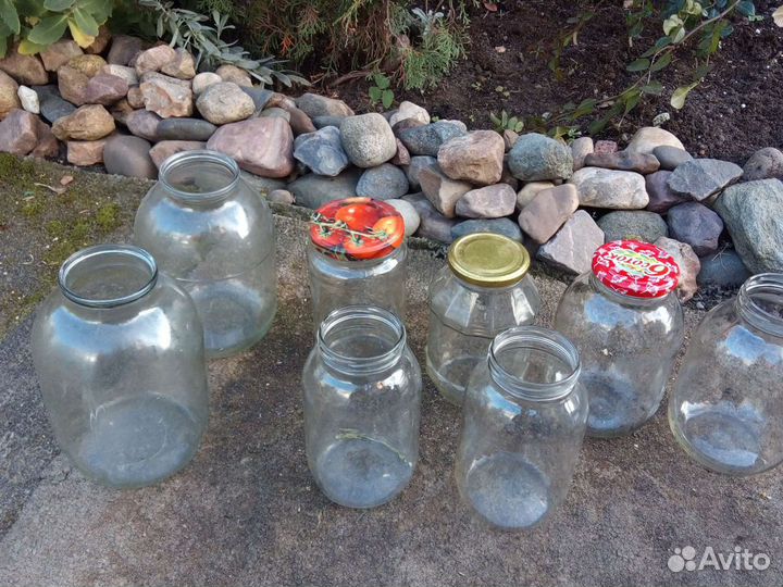 Банка стеклянная