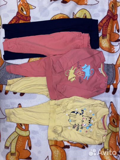 Пакет вещей для девочки 92-98-104