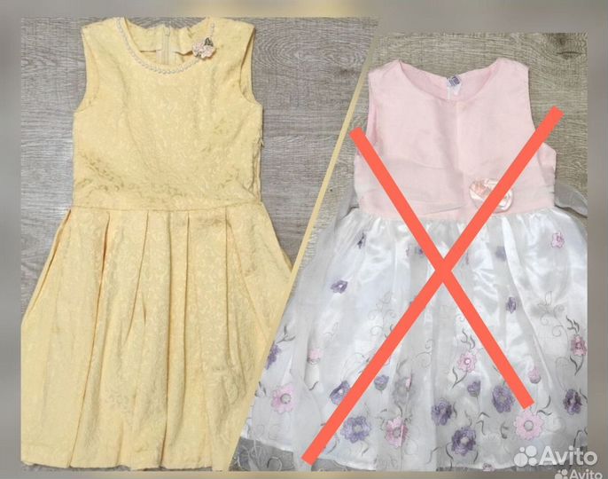 Нарядное платье для девочки 128