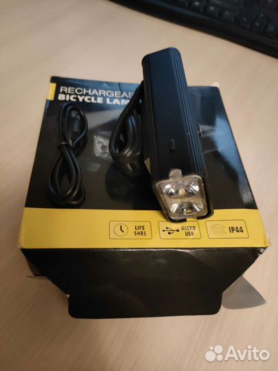 Мощный велофонарь с USB зарядкой