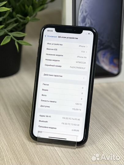 iPhone Xr, 128 ГБ