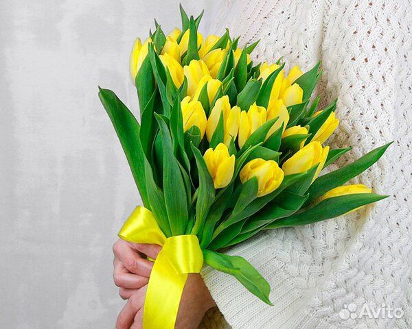 Тюльпаны букет цветов