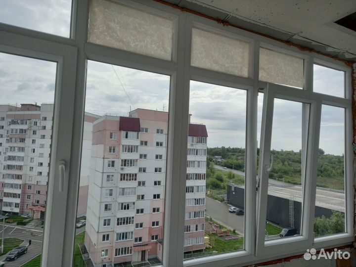 Балконная рама от застройщика б/у