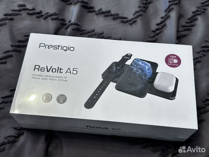 Беспроводное зарядное устройство Prestigio