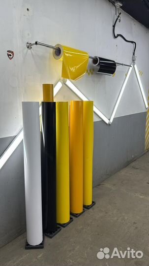 Оклейка авто пленкой под яндекс такси