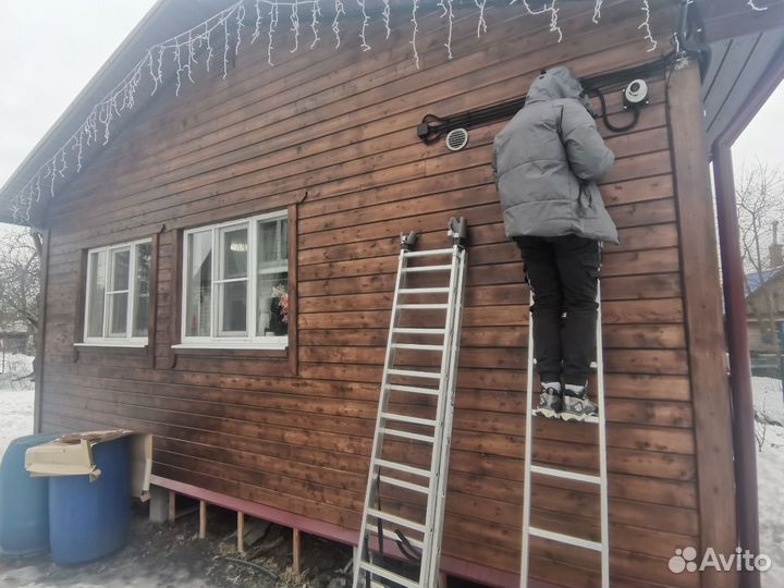 Установка и настройка систем видеонаблюдения