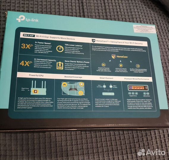 Wifi роутер tp link archer ax 50