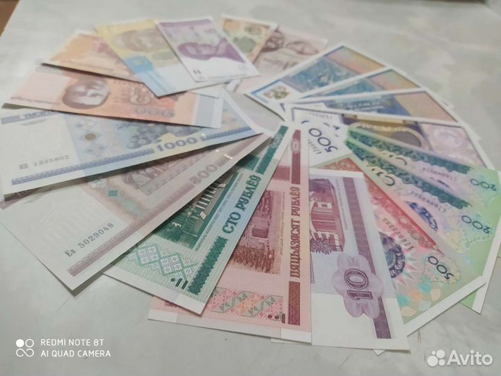 Банкноты разных стран