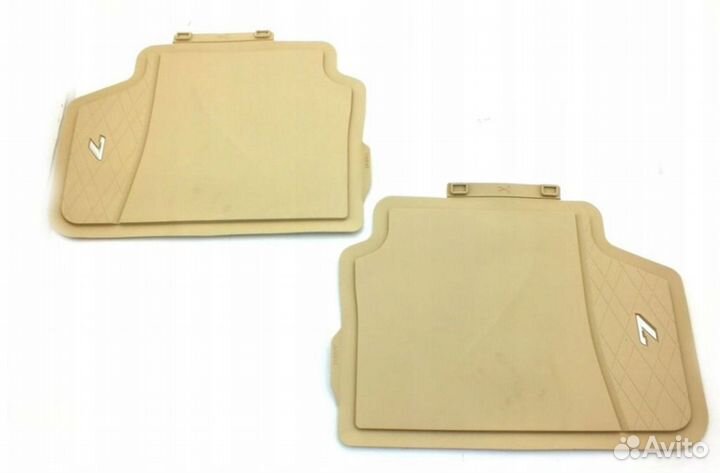 Коврики BMW 7 G11 G12 Long Бежевые Новые