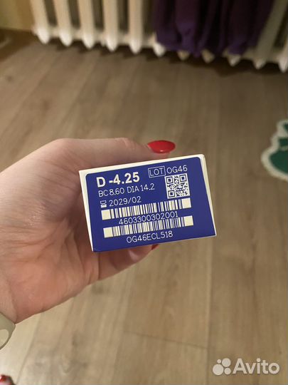 Линзы adria -4.25