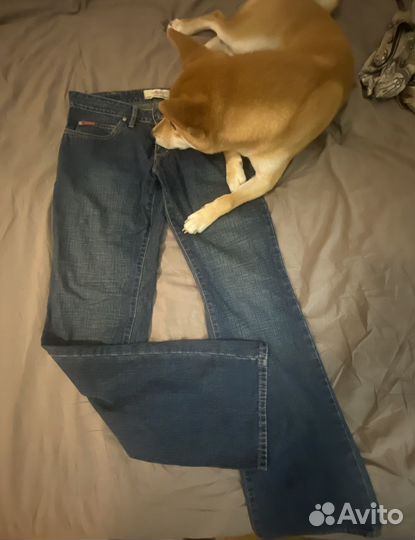 Джинсы клеш