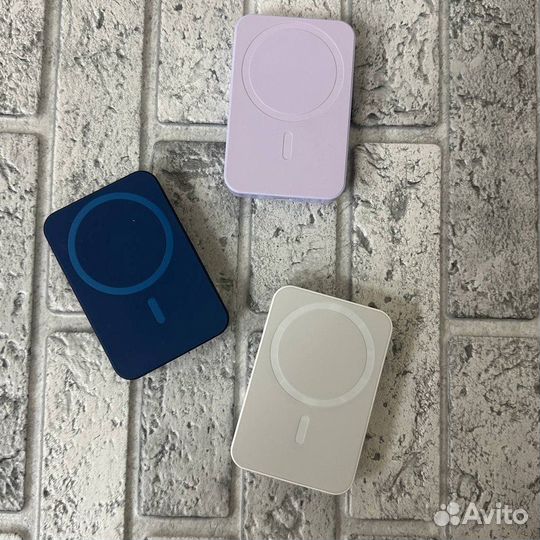 Power bank 10000 мА (remax) с MagSafe для iPhone