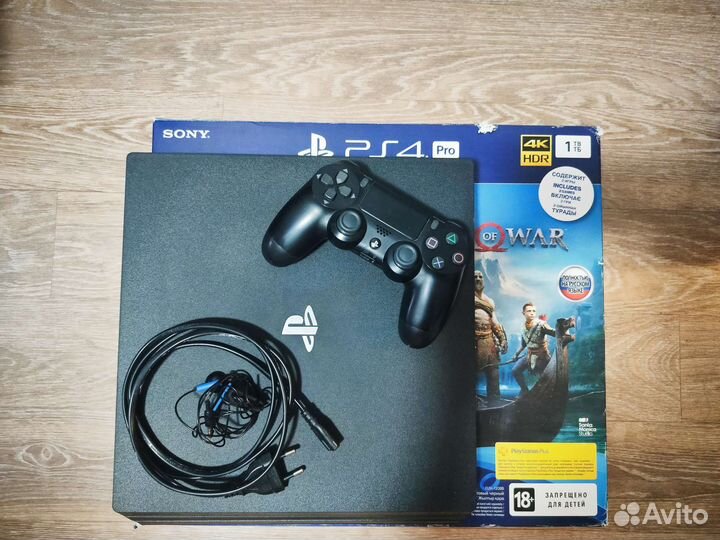 Sony PS4 pro 1tb + 1 игра на ваш выбор
