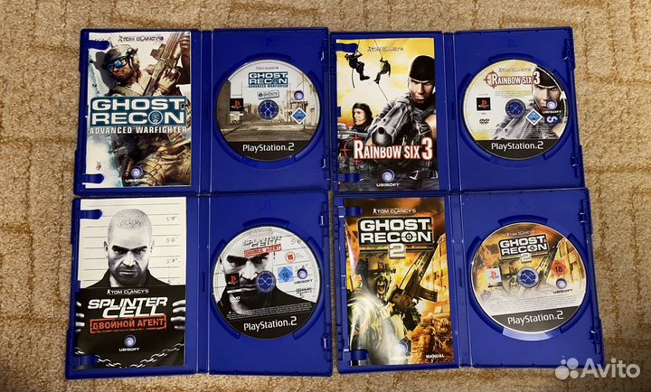 Диски playstation 2 PS2 лицензия