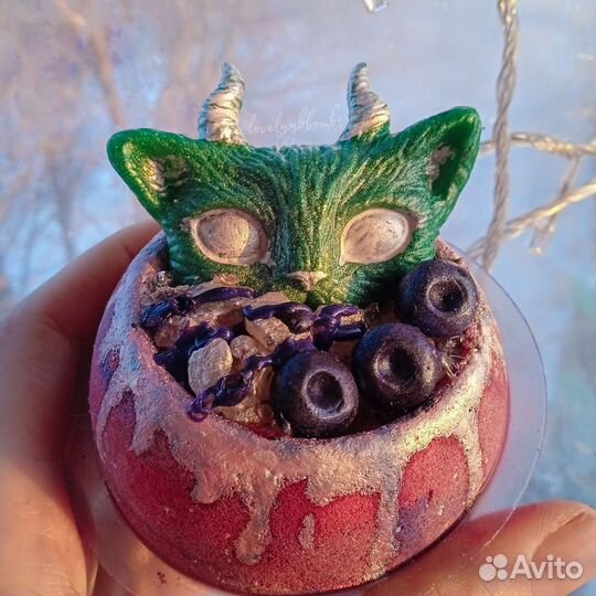 Бомбочки для ванны ручной работы (Бомба-чаша)