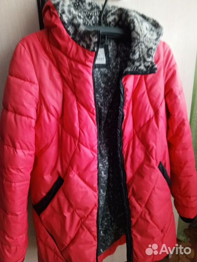 Пуховик женский 48 50 бу