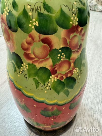 Матрешка одинарная Гуси-лебеди