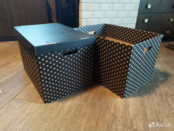 Коробки икеа Pingla, 57x37x36 см