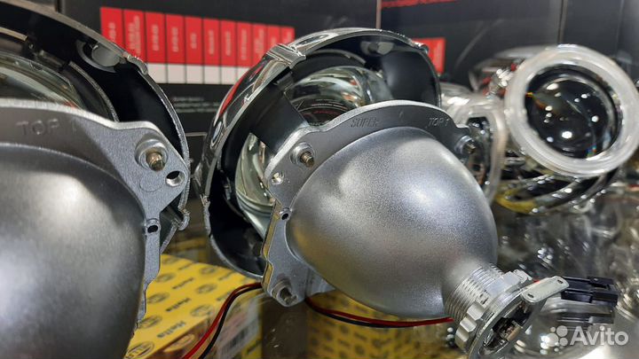 Биксеноновые линзы GTI модули 3 дюйма