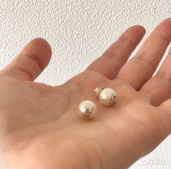 Серьги с жемчугом