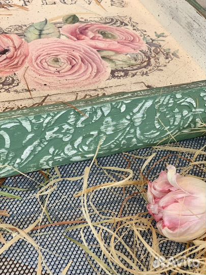 Поднос деревянный