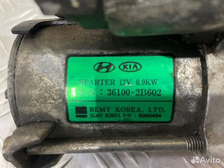 Стартер Hyundai Solaris седан G4FC 2013