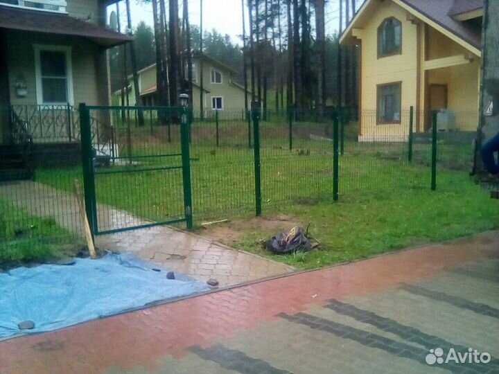 Установка заборов