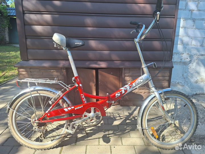 Велосипед складной stels pilot 450 (6 скоростей)