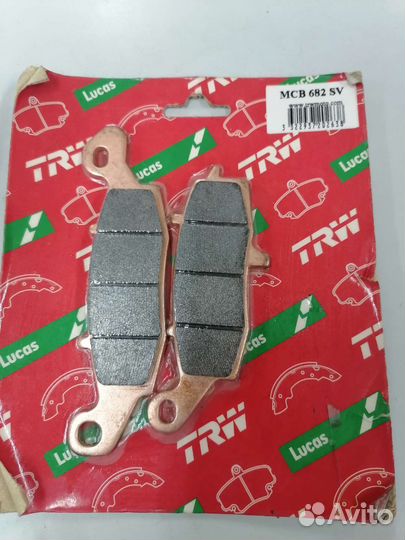 Колодки TRW mcb682sv