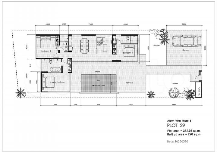 Дом 226 м² на участке 362 м² (Таиланд)