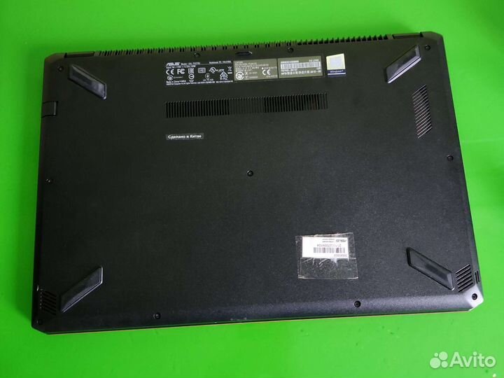 Игровой ноутбук asus fx 570 u
