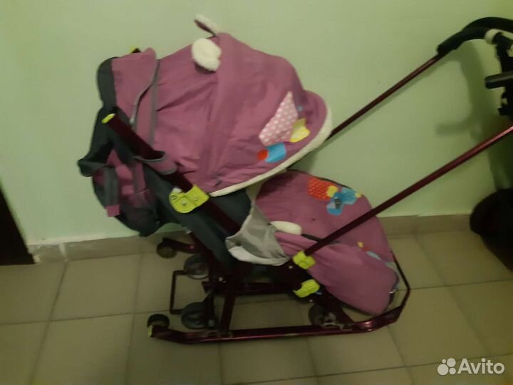 Коляска санки