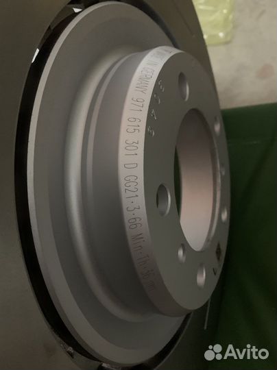 Тормозные диски передние Porsche Panamera 971