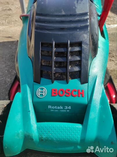 Газонокосилка электрическая Bosch rotak 34