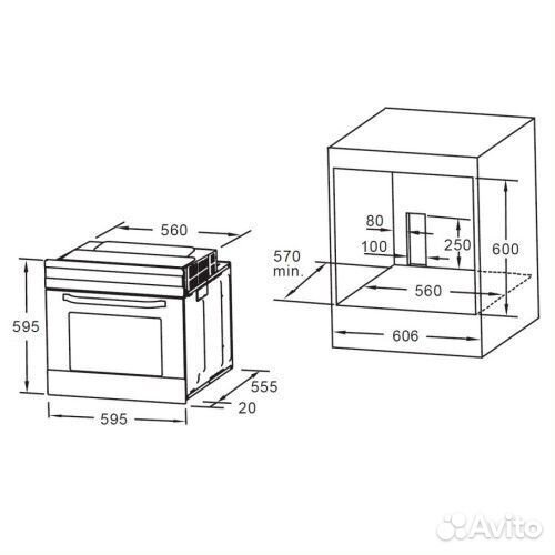 Духовой шкаф akpo PEA 6508F MMD01 IV